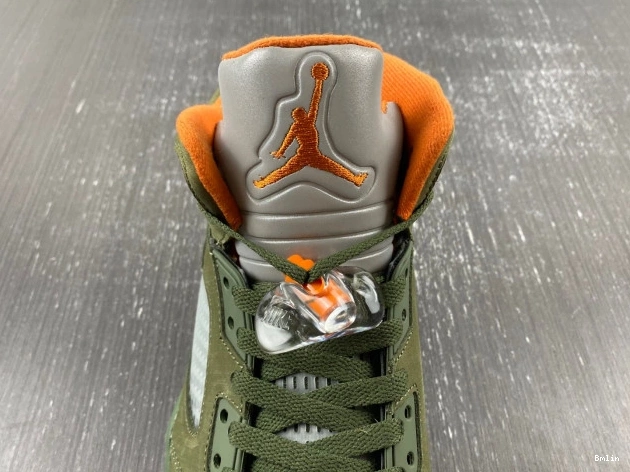Bmlin Shoes DD0587-308 Air Jordan 5 Olive 0801
